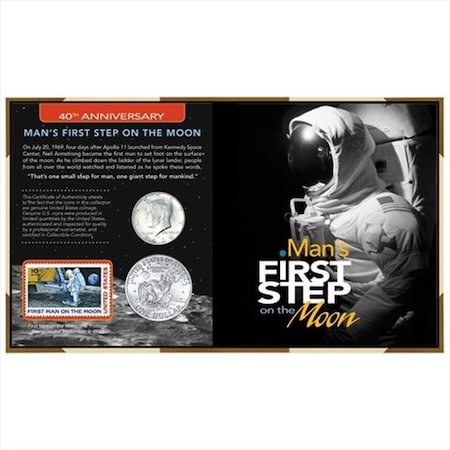 American Coin Treasures 357 40th Anniversary Man First Step On The Moon